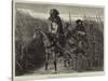 French Mounted Infantry for the War in Tonquin-null-Stretched Canvas