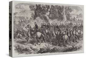 French Mounted Zouaves, Employed as Contre-Guerrillas in Mexico-null-Stretched Canvas
