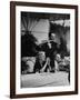 French Music Teacher Nadia Boulanger Listening to Debussey Piece Played During Banquet in Her Honor-Al Fenn-Framed Premium Photographic Print