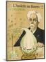 French Musican Gabriel Faure as Musical Scientist-null-Mounted Art Print