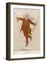 French Musician Gabriel Faure as an Angel-A Barrere-Framed Art Print