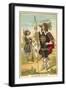French Musketeers of the Time of Louis XIV-null-Framed Giclee Print