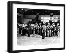 French National Lottery Draw, German-Occupied Paris, August 1941-null-Framed Giclee Print