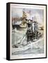 French Naval Exercises, 1908-null-Framed Stretched Canvas