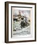 French Naval Exercises, 1908-null-Framed Premium Giclee Print