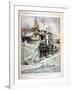 French Naval Exercises, 1908-null-Framed Giclee Print