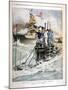 French Naval Exercises, 1908-null-Mounted Giclee Print