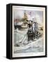 French Naval Exercises, 1908-null-Framed Stretched Canvas