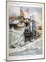 French Naval Exercises, 1908-null-Mounted Giclee Print