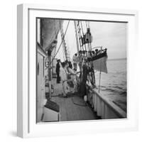 French Naval School WWII-Robert Hunt-Framed Photographic Print