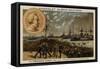 French Naval Squadron Visiting Kronstadt, Russia, 1891-null-Framed Stretched Canvas