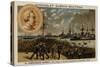 French Naval Squadron Visiting Kronstadt, Russia, 1891-null-Stretched Canvas