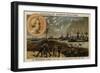 French Naval Squadron Visiting Kronstadt, Russia, 1891-null-Framed Giclee Print