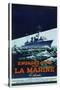 French Navy Recruitment Poster, C1930-1945-Roger Levasseur-Stretched Canvas