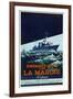 French Navy Recruitment Poster, C1930-1945-Roger Levasseur-Framed Giclee Print