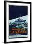 French Navy Recruitment Poster, C1930-1945-Roger Levasseur-Framed Giclee Print