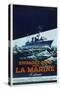 French Navy Recruitment Poster, C1930-1945-Roger Levasseur-Stretched Canvas