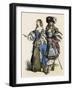 French Noble Pair 1680-null-Framed Art Print