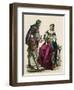 French Noble Pair 1680-null-Framed Art Print