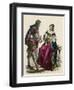 French Noble Pair 1680-null-Framed Art Print