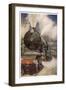 French Nord Express-H.r. Millar-Framed Art Print