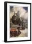 French Nord Express-H.r. Millar-Framed Art Print