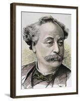 French Novelist and Playwright. Illegitimate Son of Alexandre Dumas-Prisma Archivo-Framed Photographic Print