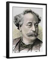 French Novelist and Playwright. Illegitimate Son of Alexandre Dumas-Prisma Archivo-Framed Photographic Print