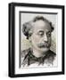 French Novelist and Playwright. Illegitimate Son of Alexandre Dumas-Prisma Archivo-Framed Photographic Print