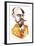 French novelist Emile Zola; caricature-Neale Osborne-Framed Giclee Print