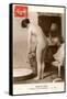 French Nude Filling Tub-null-Framed Stretched Canvas