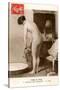 French Nude Filling Tub-null-Stretched Canvas