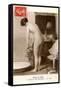 French Nude Filling Tub-null-Framed Stretched Canvas