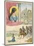 French Nun and Saint the Abbaye Sainte Genevieve-Melville Gilbert-Mounted Art Print