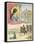French Nun and Saint the Abbaye Sainte Genevieve-Melville Gilbert-Framed Stretched Canvas