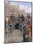 French Occupy the Ruhr-Achille Beltrame-Mounted Art Print