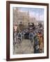 French Occupy the Ruhr-Achille Beltrame-Framed Art Print