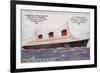 French Ocean Liner Normandie-null-Framed Giclee Print