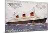 French Ocean Liner Normandie-null-Mounted Giclee Print