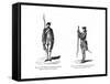French Officer C18-null-Framed Stretched Canvas