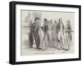 French Official Costume-null-Framed Giclee Print