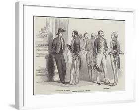 French Official Costume-null-Framed Giclee Print