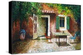 French Patio, 2006-Trevor Neal-Stretched Canvas