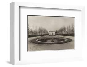 French Pavilion at Versailles-Christian Peacock-Framed Art Print