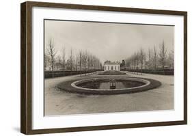 French Pavilion at Versailles-Christian Peacock-Framed Art Print