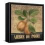 French Pears-Abby White-Framed Stretched Canvas
