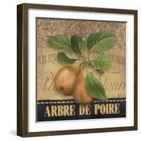 French Pears-Abby White-Framed Art Print