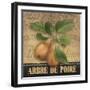 French Pears-Abby White-Framed Art Print