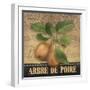 French Pears-Abby White-Framed Art Print