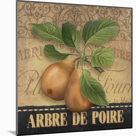 French Pears-Abby White-Mounted Art Print